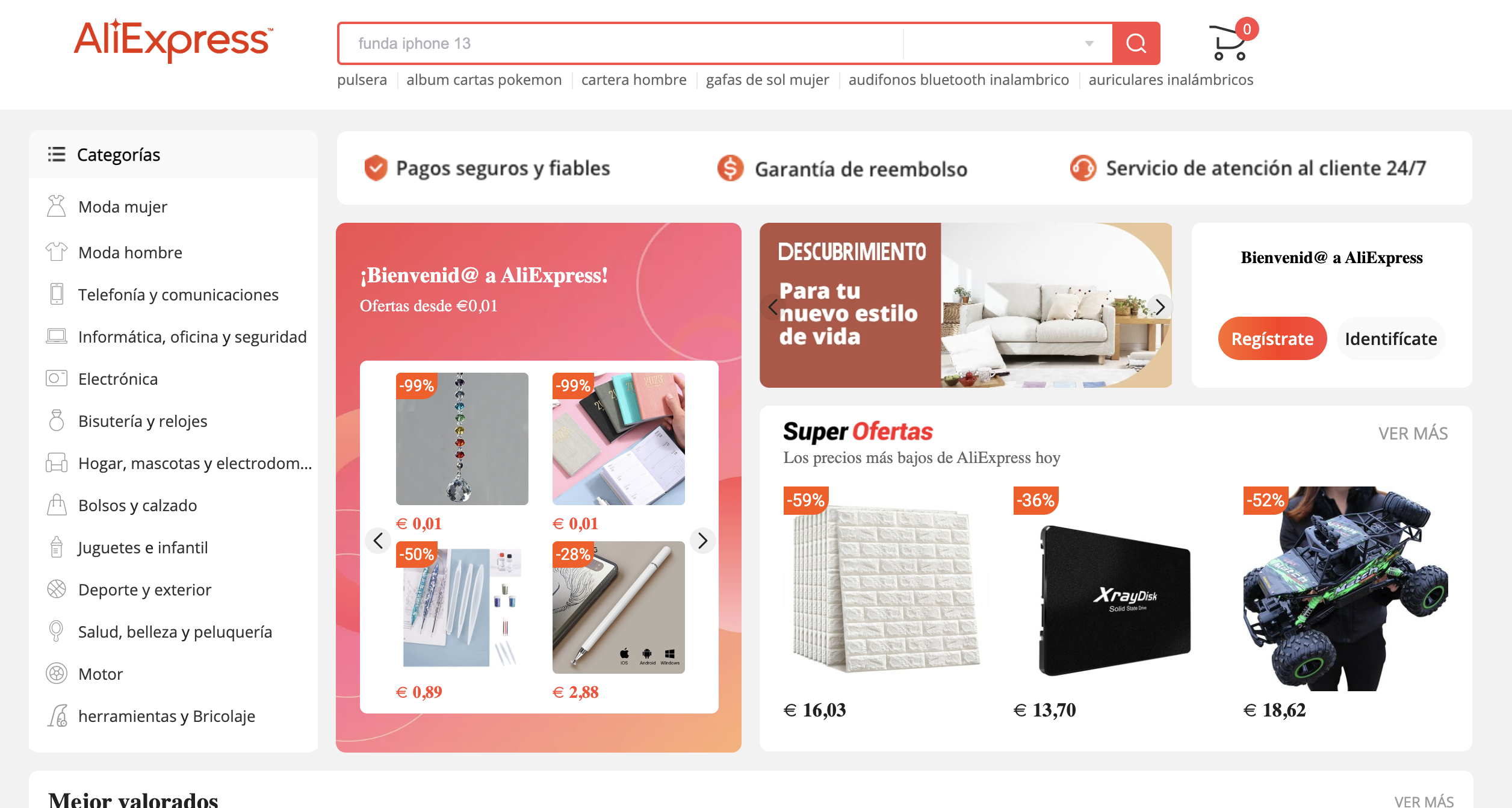 Mejores Marketplace - AliExpress