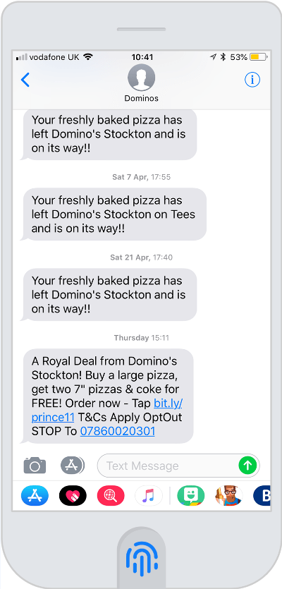 Estrategia de remarketing en SMS - Timing