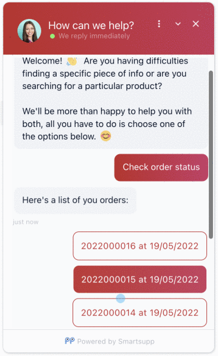 SaleCycle-order-status-chatbot